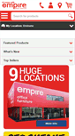 Mobile Screenshot of empirefurniture.com.au